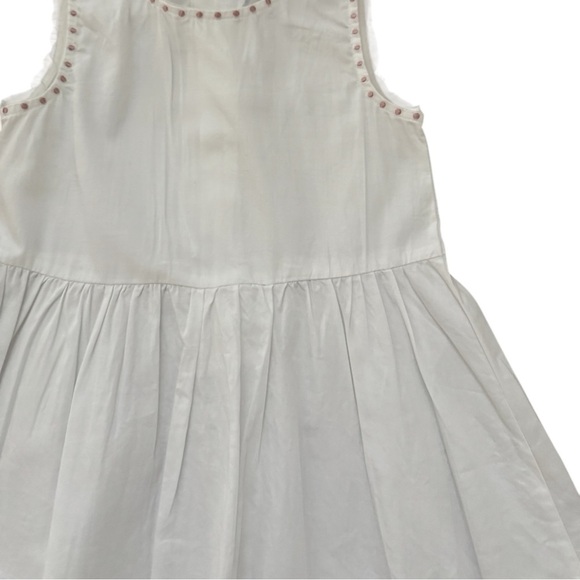 Edgehill Collection White Seashell Embroidered Dress 4T - Picture 4 of 5